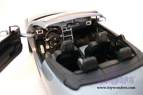 Showcasts Collectibles - Peugeot 307CC Convertible (1/24 scale diecast model car, Blue) 73286BU