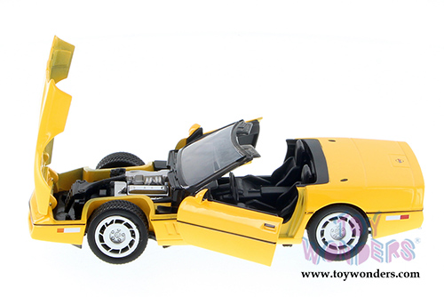 Showcasts Collectibles - Chevy Corvette Convertible (1986, 1/24 scale diecast model car, Asstd.) 73298/16D