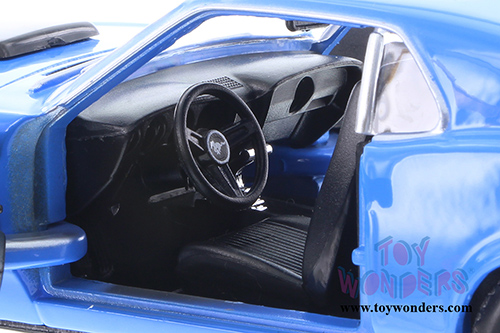 Motormax - Ford  Mustang Boss 429 Hardtop (1970, 1/24 scale diecast model car, Asstd.) 73303/16D