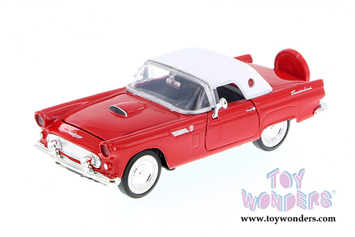 Motormax - Ford Thunderbird (1956, 1/24 scale diecast model car, Asstd.) 73312/16D