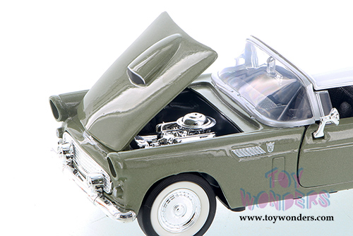 Motormax - Ford Thunderbird (1956, 1/24 scale diecast model car, Asstd.) 73312/16D