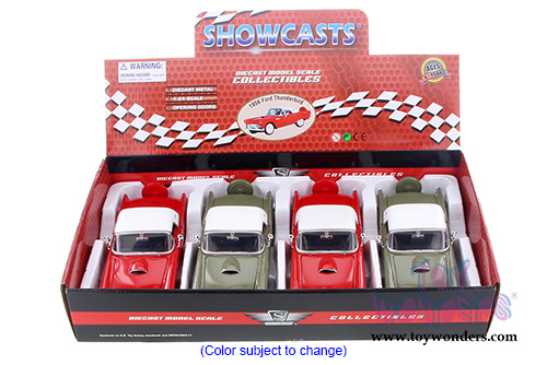 Motormax - Ford Thunderbird (1956, 1/24 scale diecast model car, Asstd.) 73312/16D