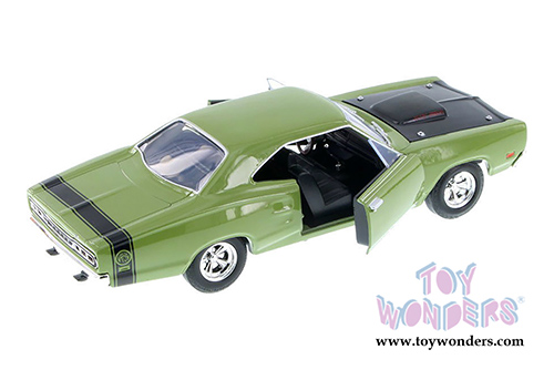 Showcasts Collectibles - Dodge Coronet Super Bee Hardtop (1969, 1/24 scale diecast model car, Green) 73315AC/GN
