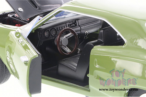 Showcasts Collectibles - Dodge Coronet Super Bee Hardtop (1969, 1/24 scale diecast model car, Green) 73315AC/GN