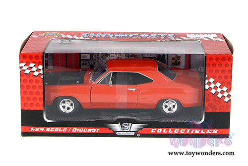 Showcasts Collectibles - Dodge Coronet Super Bee Hardtop (1969, 1/24 scale diecast model car, Orange) 73315AC/OR