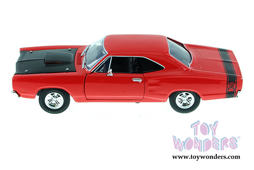 Showcasts Collectibles - Dodge Coronet Super Bee Hardtop (1969, 1/24 scale diecast model car, Red) 73315AC/R