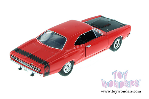 Showcasts Collectibles - Dodge Coronet Super Bee Hardtop (1969, 1/24 scale diecast model car, Red) 73315AC/R