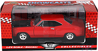 Show product details for Kinsmart - Chevrolet Bel Air Police & Fire Chief (1957, 1/40 scale diecast model car, Black/ Red) 5323/5D