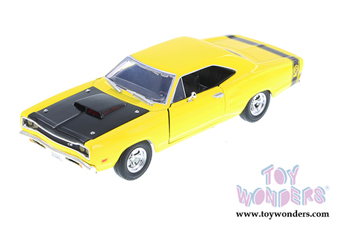 Showcasts Collectibles - Dodge Coronet Super Bee Hardtop (1969, 1/24 scale diecast model car, Yellow) 73315AC/YL