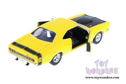 Showcasts Collectibles - Dodge Coronet Super Bee Hardtop (1969, 1/24 scale diecast model car, Yellow) 73315AC/YL
