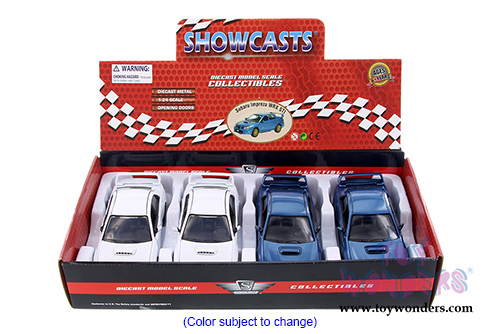 Showcasts Collectibles - Subaru Impreza WRX STI Hardtop (1/24 scale diecast model car, Asstd.) 73330/16D