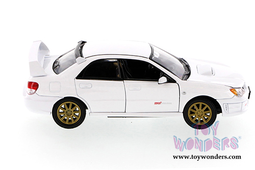 Showcasts Collectibles - Subaru Impreza WRX STI Hardtop (1/24 scale diecast model car, White) 73330WT