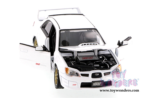 Showcasts Collectibles - Subaru Impreza WRX STI Hardtop (1/24 scale diecast model car, White) 73330WT