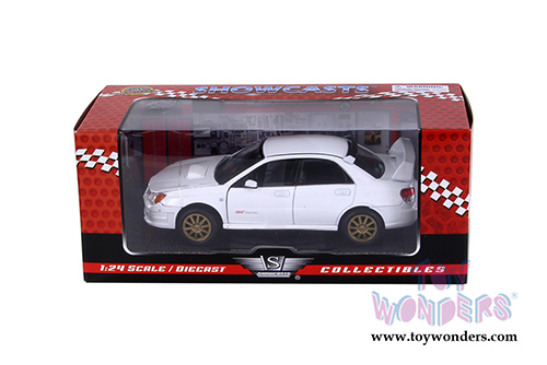 Showcasts Collectibles - Subaru Impreza WRX STI Hardtop (1/24 scale diecast model car, White) 73330WT