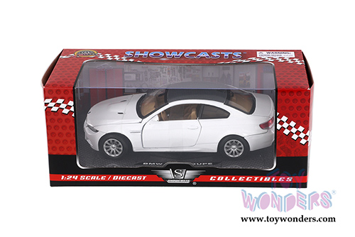 Showcasts Collectibles - BMW M3 Coupe Hardtop (1/24 scale diecast model car, White) 73347W