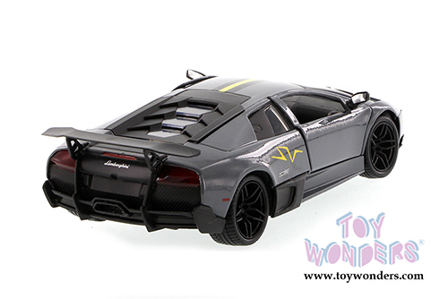 Showcasts Collectibles - Lamborghini Murcielago LP670-4 SV Hard Top (1/24 scale diecast model car, Dark Gray) 73350BK/6