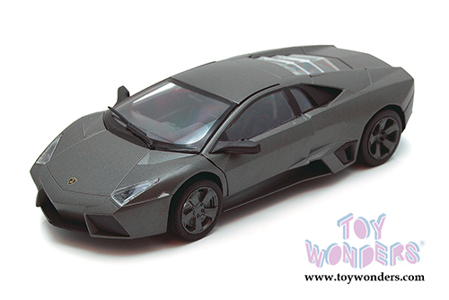 Showcasts Collectibles - Lamborghini Reventon Hardtop (1/24 scale diecast model car, Metallic Black) 73364BK/6