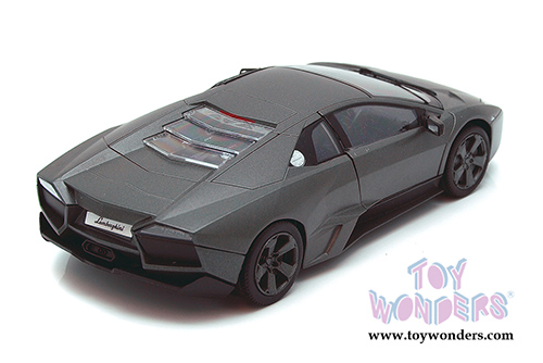 Showcasts Collectibles - Lamborghini Reventon Hardtop (1/24 scale diecast model car, Metallic Black) 73364BK/6