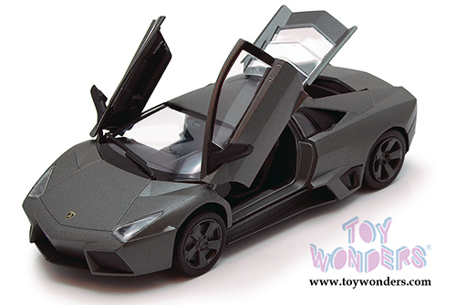 Showcasts Collectibles - Lamborghini Reventon Hardtop (1/24 scale diecast model car, Metallic Black) 73364BK/6