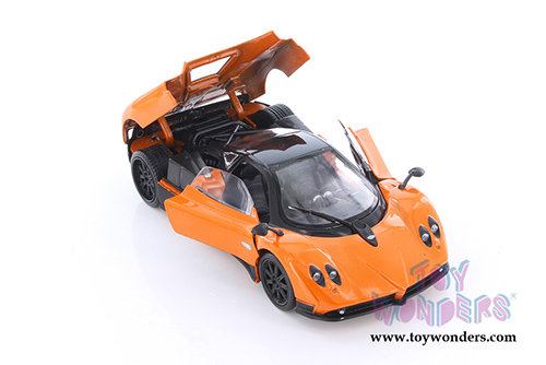 Showcasts Collectibles - Pagani Zonda F Hardtop (1/24 scale diecast model car, Orange) 73369OR/6