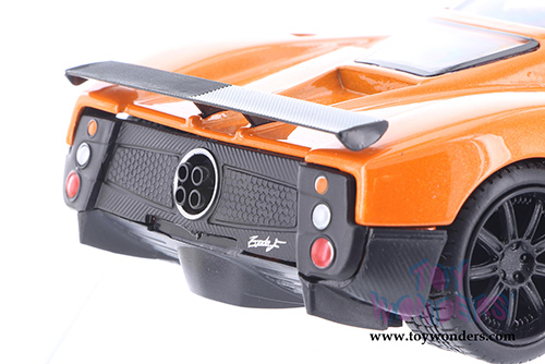 Showcasts Collectibles - Pagani Zonda F Hardtop (1/24 scale diecast model car, Orange) 73369OR/6