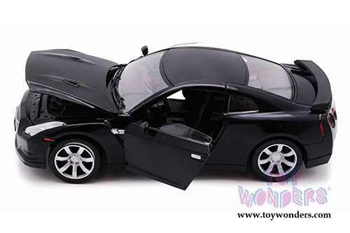 Showcasts Collectibles - Nissan GTR Hard Top (1/24 scale diecast model car, Black) 73384