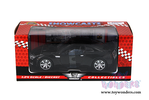 Showcasts Collectibles - Nissan GTR Hard Top (1/24 scale diecast model car, Black) 73384
