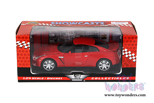 Showcasts Collectibles - Nissan GTR Hardtop (1/24 scale diecast model car, Red) 73384OR/6