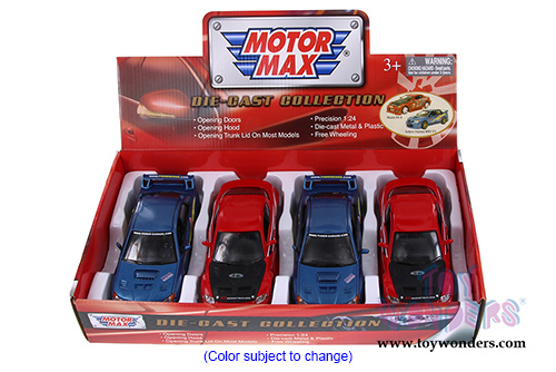 Motormax - Tuning Garage Assortment (1/24 scale diecast model car, Asstd.) 75701/2D
