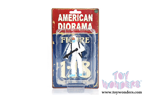 American Diorama Figurine - Hazmat Crew - Figure I (1/18 scale, White) 76267