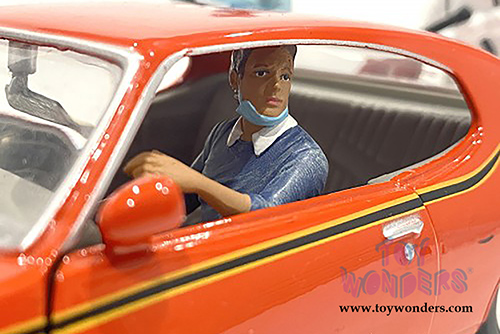 American Diorama Figurine - Hazmat Crew - Figure III (1/18 scale, Blue) 76269