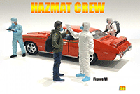 American Diorama Figurine - Hazmat Crew - Figure VI (1/18 scale, White) 76272