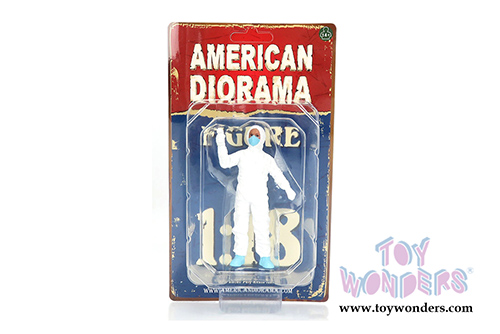 American Diorama Figurine - Hazmat Crew - Figure VI (1/18 scale, White) 76272