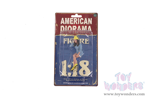 American Diorama Figurine - Car Meet 1 Figure III (1/18 scale, Blue/White) 76279