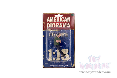 American Diorama Figurine - Car Meet 2 Figure II (1/18 scale, Green/Navy Blue) 76290