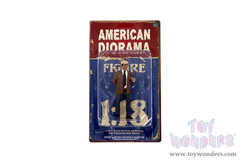 American Diorama Figurine - Race Day 2 Figure III (1/18 scale, Brown/Blue) 76297