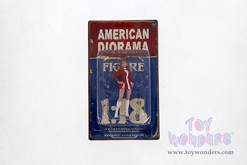 American Diorama Figurine - Race Day 2 Figure VI (1/18 scale, Red/White) 76300