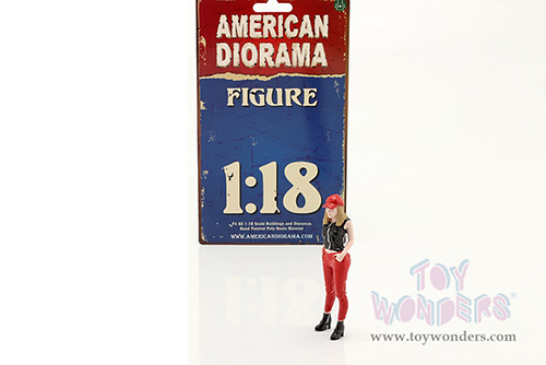 American Diorama Figurine - Girls Night Out - Paris (1/18  scale, Black/Red) 76301