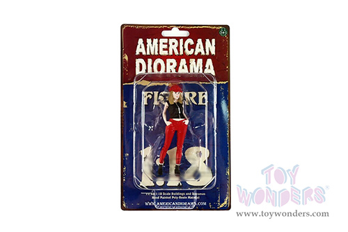 American Diorama Figurine - Girls Night Out - Paris (1/18  scale, Black/Red) 76301