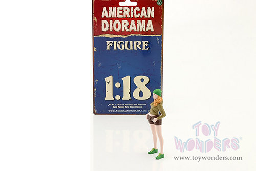 American Diorama Figurine - Girls Night Out - Kate (1/18  scale, Green/Brown) 76302
