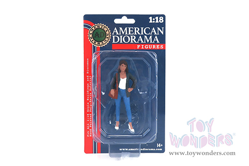 American Diorama Figurine - The Dealership - Customer IV (1/18  scale, Gray/Blue) 76312