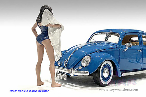 American Diorama Figurine - Beach Girls - Katy (1/18 scale, Dark Blue) 76313