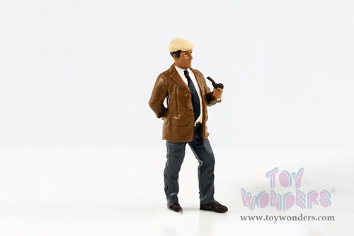 American Diorama Figurine - Race Day 2 Figure III (1/24 scale, Brown/Blue) 76397