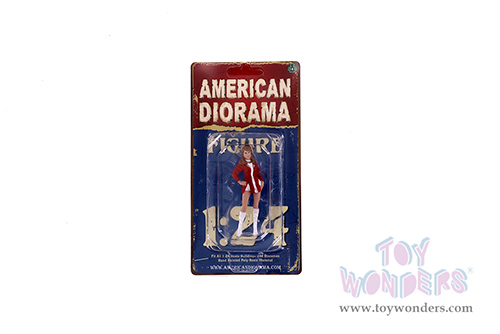 American Diorama Figurine - Race Day 2 Figure VI (1/24 scale, Red/White) 76400