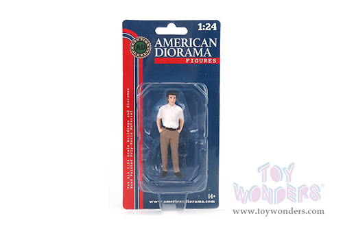 American Diorama Figurine - The Dealership - Customer I (1/24  scale, white/Beige) 76408