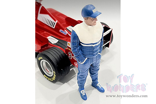 American Diorama Figurine - Racing Legends | The 90s Figure Set (2 pc. set, 1/43 scale diecast metal, Asstd.) 76451