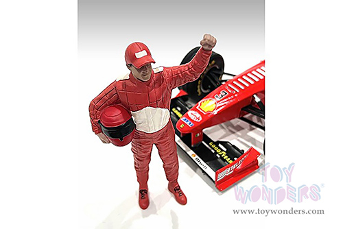 American Diorama Figurine - Racing Legends | The 90s Figure Set (2 pc. set, 1/43 scale diecast metal, Asstd.) 76451