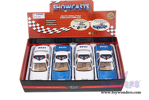Showcasts Collectibles - Ford Crown Victoria Police Car (2010, 1/24 scale diecast model car, Asstd.) 76482D/2