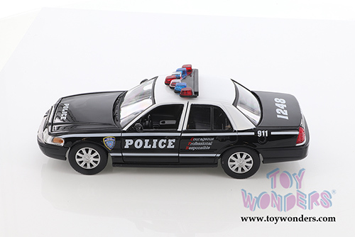 Showcasts Collectibles - Ford Crown Victoria Police Car (2010, 1/24 scale diecast model car, Asstd.) 76482D/3