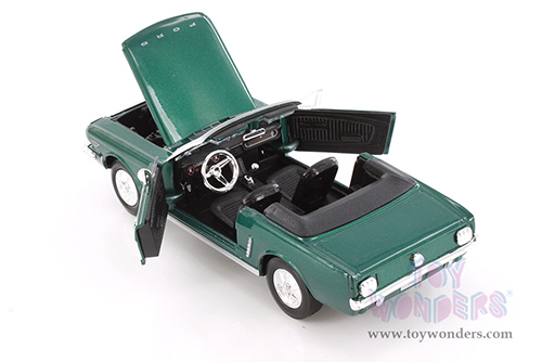 Showcasts® Collectibles - Ford Mustang Convertible (1964½, 1/24 scale diecast model car, Asstd.) 77212D MAP: 19.99